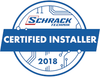 Onze Schrack Certified Installer geeft je de garantie op een correcte bekabelingsinstallatie.